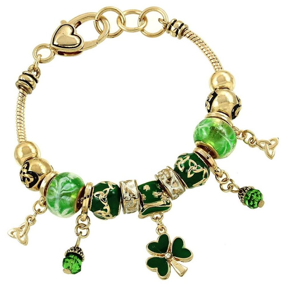 NWT Lucky Charm European Bead Style Bracelet
